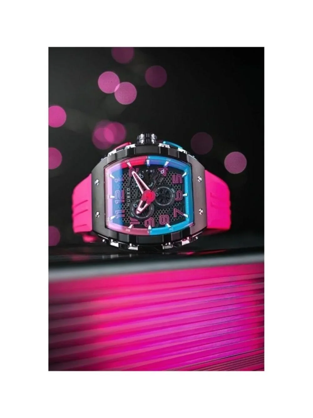 NWT Nubeo Magellan Black Dial Men's Watch
